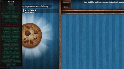 cookie clicker hack name